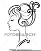 Clipart Of Womans Face Image