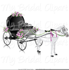 Wedding Horse And Carriage Clipart Image