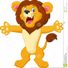 Animated Lion Clipart Image
