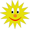 Sun Avatar Clip Art