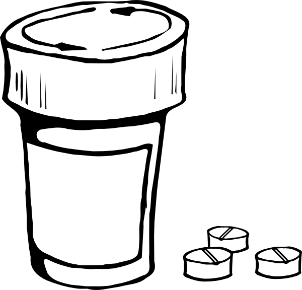 Pills And Bottle Clip Art at Clker.com - vector clip art online