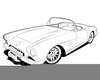 Corvette Clipart Image