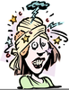 Pounding Headache Clipart Image