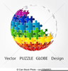 World Globe Graphic Clipart Image