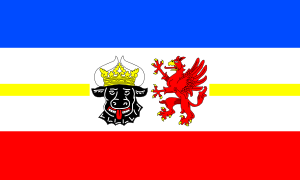 Flag Of Mecklenburg West Pomerania Clip Art