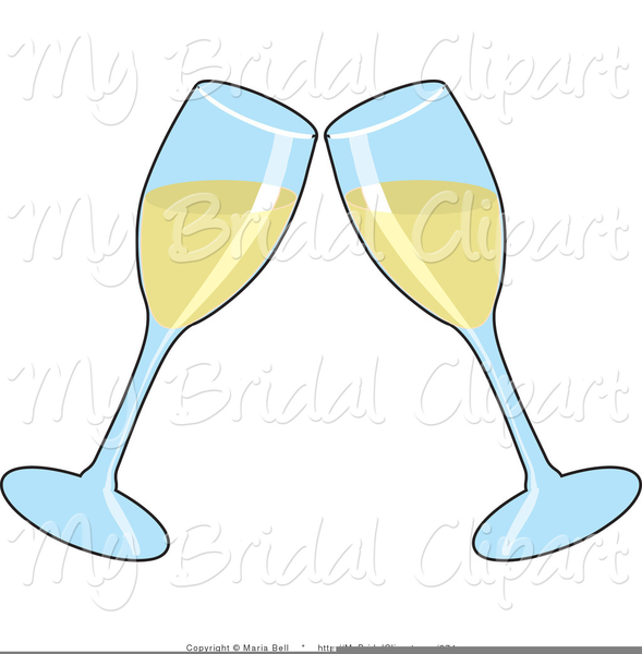 Clipart Of Champagne Glasses Toasting Free Images At Vector Clip Art Online