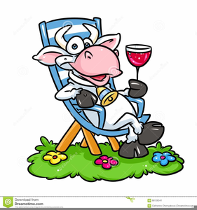 Funny Old People Clipart Image