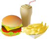 Srd Fastfood Menue Clip Art