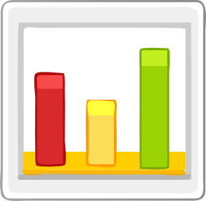 Bar Chart Statistics Clip Art