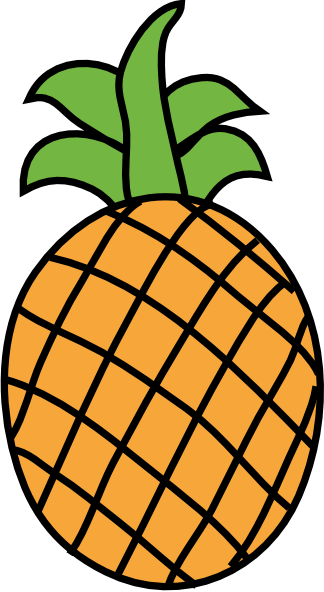 Pineapple Clip Art at Clker.com - vector clip art online, royalty free