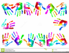 Handprint Clipart Frame Image