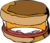 Fast Food Breakfast Ff Menu Clip Art