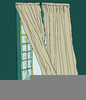 Curtains Breeze Clipart Image Image