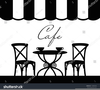 French Bistro Clipart Image
