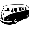 Free Vw Bus Clipart Image
