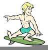 Free Clipart Surfer Dude Image