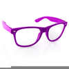 Purple Glasses Image