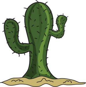 Cartoon Cactus Smu Free Images at Clker com vector 