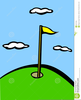 Free Animated Golf Clipart Image