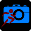 Blue Camera Icon Clip Art