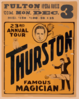 Thurston, Famous Magician 23rd Annual Tour. Clip Art