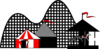 Roller Coaster 1 Clip Art