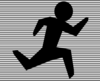 Running Man - Red Clip Art at Clker.com - vector clip art online ...