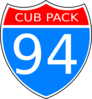 Pack 94 Interstate Sign Clip Art