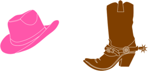 Cowgirl Hat And Boot Clip Art at Clker.com - vector clip art online ...