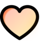 Salmon Heart Clip Art