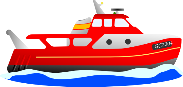 Trawler Clip Art at Clker.com - vector clip art online 