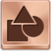 Free Bronze Button Shapes Image