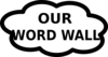 Our Word Wall Clip Art