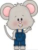 Cute Mouse Clipart Image