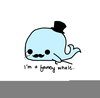 Cute Whale Clipart Image