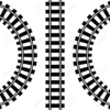 Train Tracks Vector Image