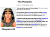 Egyptian Pharaohs Reincarnation Image
