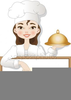 Female Chef Clipart Image