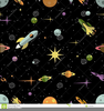 Stars And Planets Clipart Image