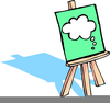 Free Easel Clipart Image