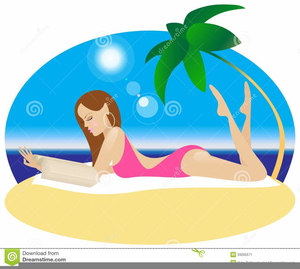 Free Clipart Girl In Bikini Image