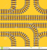 Clipart Trains And Tracks Image