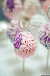 Ballerina Cake Pops Image