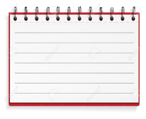 Spiral Notebook Paper Clipart | Free Images at Clker.com - vector clip