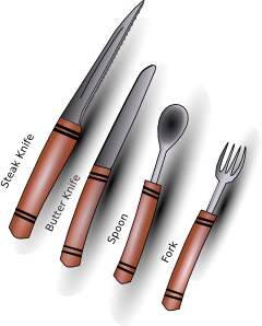 Cutlery Silverware Clip Art