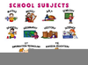 French Vocabulary Clipart Image