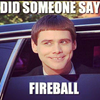 Fireball Shots Funny Image