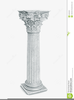 Free Greek Column Clipart Image