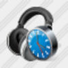 Icon Ear Phone Clock Image
