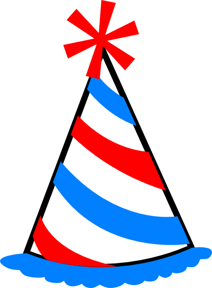 Party Hat Clip Art at Clker.com - vector clip art online, royalty free